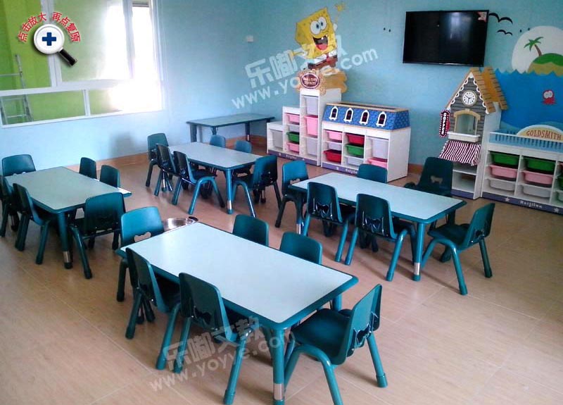 汕尾市金太阳艺术幼儿园家具及滑梯工程案例(图10)