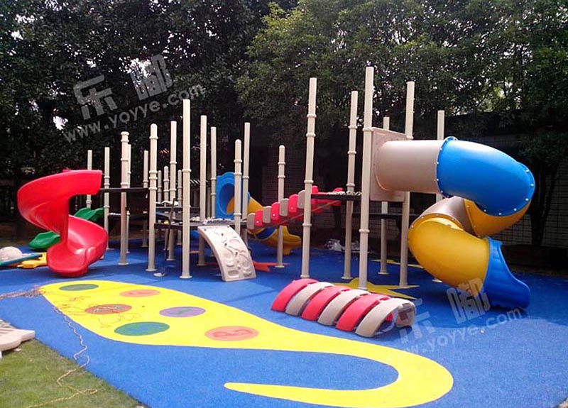 湖南衡阳钢铁厂附属幼儿园滑梯供应工程案例(图4)