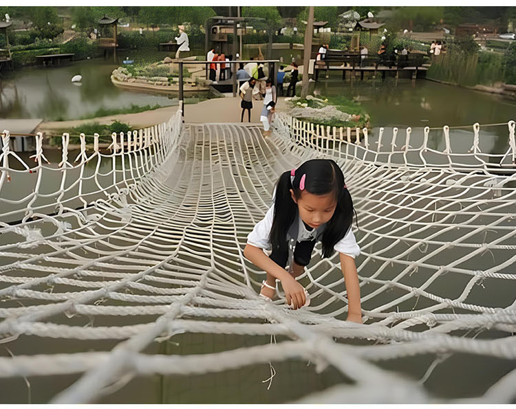 绳网攀爬游乐设备展示十六(图5)