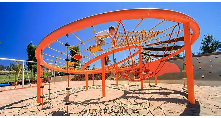 绳网攀爬游乐设备展示十七(图7)