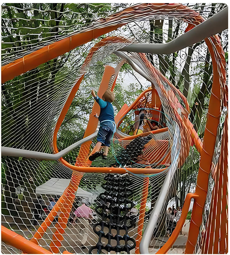 绳网攀爬游乐设备展示十七(图17)